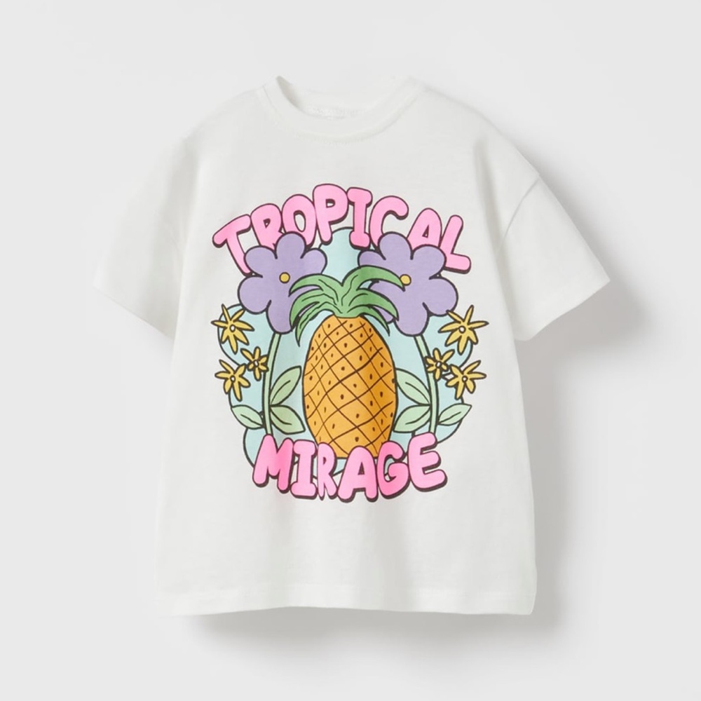 5-6 Years Zara Tropical Shirt